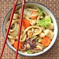 Black Pepper Yaki-Udon