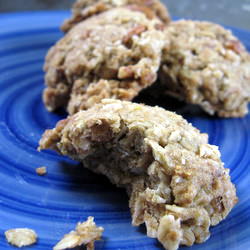 Maple Oat Nut Cookies