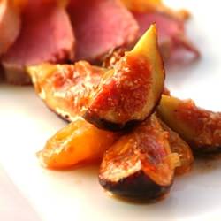 Caramelized Figs w/ Fat-poached Ahi