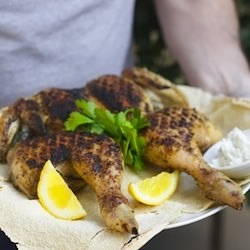 Lebanese Butterflied Chicken