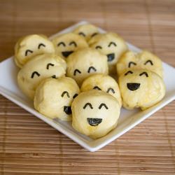 Happy Face Steamed Buns