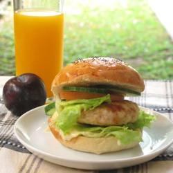 Homemade Chicken Burger