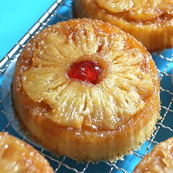 Individual Up/Down Pineapple Cake