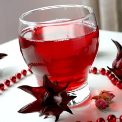 Homemade Rose Cordial