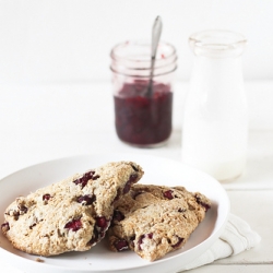 Cherry Rosemary Scones