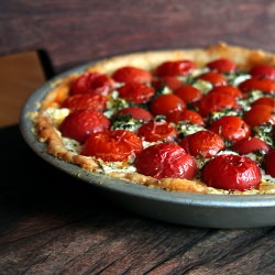 Tomato and Goat Cheese Tart