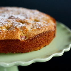 Rhubarb Cake