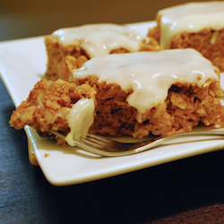 Carrot Maple Oat Bars