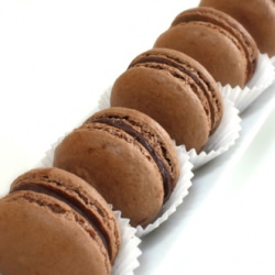 Double Chocolate Macarons