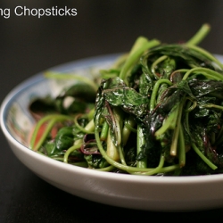 Vietnamese Sauteed Amaranth Greens