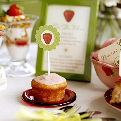 Strawberry Themed Bridal Shower