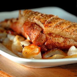 Jamie Oliver’s Pork Belly Roast