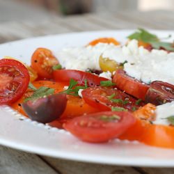 Heirloom Tomatoes Salad