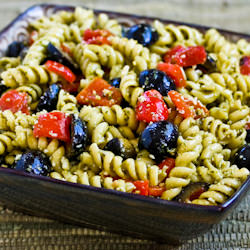 Easy Pesto Pasta Salad