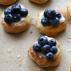 Blueberry Cream Tarts