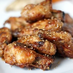 Asian Baked Crispy Chicken Wings