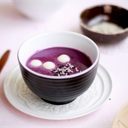 Purple Sweet Potato Dessert