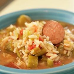 Sausage and Okra Gumbo