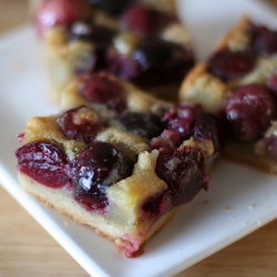 Cherry Brown Butter Bars