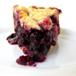 Peach Blueberry Pie