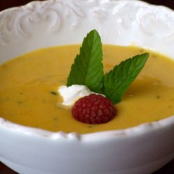 Chilled Summer Peach Soup