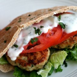 Greek Chicken Burgers