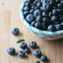 Blueberry-Cornmeal Cakelets