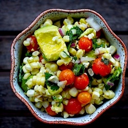 Grilled Corn Salad