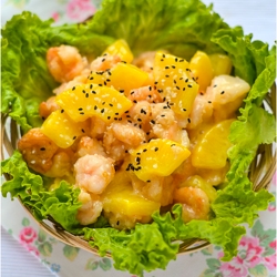 Prawn with Pineapple