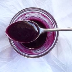 Meyer Lemon and Blueberry Curd