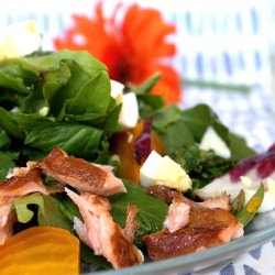 Hot-Smoked Arctic Char Salad