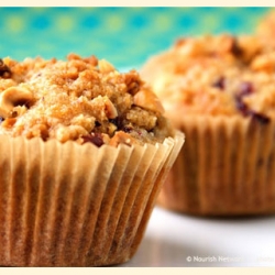 Blackberry Muffins with Streusel