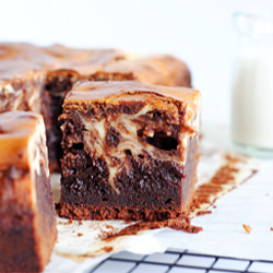 Cheesecake Chocolate Brownies