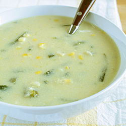 Corn & Poblano Chowder