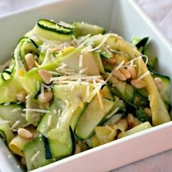 Shaved Zucchini Salad with Parmesan