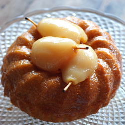 Spiced Caramel and Pear Bundt Cake