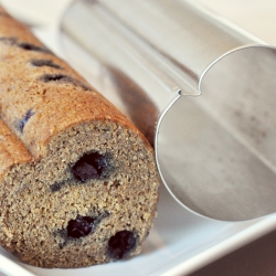 Vegan Banana Blueberry Bread