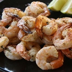 Grilled Lime Shrimp