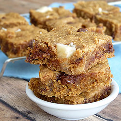 Almond Butter Blondies