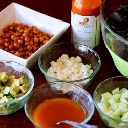 Spicy Buffalo Chickpea Salad