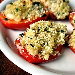 Stuffed Roma Tomatoes