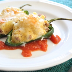 Stuffed Poblano Peppers