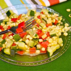 Super Simple Sauteed Succotash