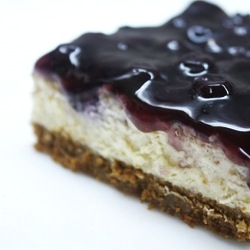 Studded Blueberry Cheesecake Bars