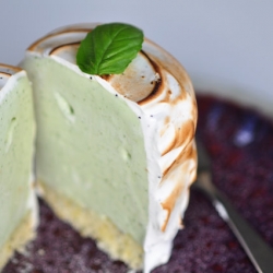 Basil Baked Alaska