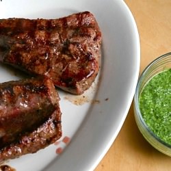 Steak and Chimichurri Sauce