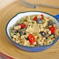 Macaroni with Garlic Butter Snails