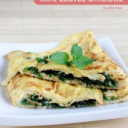 Mint Leaves Omelet