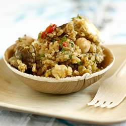 Quinoa and Brown Rice Side Dish