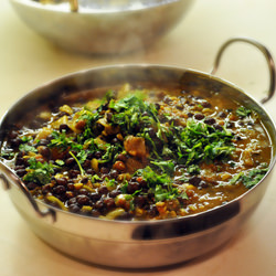 Black Chickpea Curry